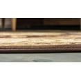thumbnail image 4 of Unique Loom Versailles Collection Area Rug - Henry (2' 2" x 6' 1" Runner Brown/Cream), 4 of 7