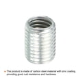 thumbnail image 4 of Uxcell M8 to M6 Thread Adapters Sleeve Reducing Nut 10mm Screw Pipe Threaded Tube Coupler Connector 15 Pack, 4 of 5