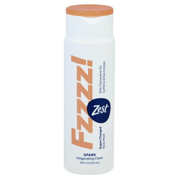 Zest Nettoyant pour le Corps à Éclats Fzzzz, 18 Fl Oz