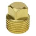 thumbnail image 1 of T-H Marine Boat Drain Plug BE-PL-54836-DP Garboard Plug; 1/2 Inch NPT Threaded; Brass, 1 of 3