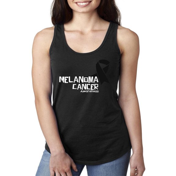NIB - Women's Racerback Tank Top - Melanoma Skin Cancer
