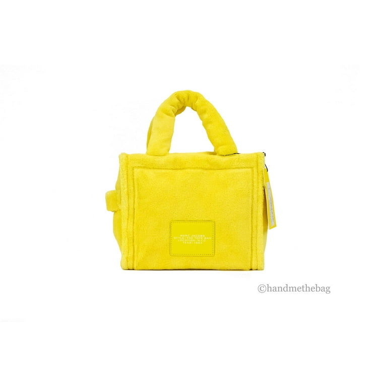 Marc by Marc Jacobs イエローエコバッグ Marc Jacobs The Terry Tote Yellow Mini Soft Terry Fabric