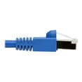 thumbnail image 2 of Tripp Lite Cat6a Snagless Shielded STP Patch Cable 10G, PoE, Blue M/M 20ft, 2 of 5