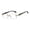 Gold, variant on Yihuala Stylish Rimless Glasses With Flat Lens Antiblue Light Opticals Glasses For Men Women And Teens Driving Shopping