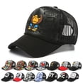 thumbnail image 2 of Children Cap Adult Baseball Cap Hat Cartoon Animation design Hat shade Spring Autumn Cap Hip Hop Fitted Cap Hats For child kidKid 45cm-54cm Gao Jinjia LED, 2 of 2