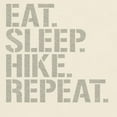 thumbnail image 3 of CafePress - Eat Sleep Hike Repeat T Shirt - Men's Classic Graphic T-Shirt, 3 of 4