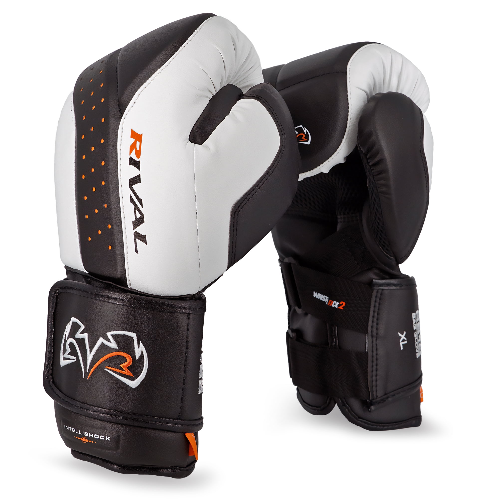 RIVAL Boxing RB10 Intelli-Shock Hook and Loop Bag Gloves