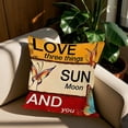thumbnail image 4 of Funda de almohada de lino para verano con estampado digital de letras, pequeña y fresca, funda de cojín para decoración del hogar, 4 of 5