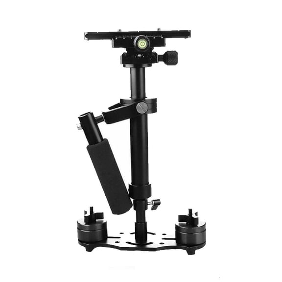 S40 Aluminum Handheld Stabilizer 40cm for Camera & Camcorder Steadycam DSLRs