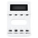 thumbnail image 1 of Cargador de batería universal para baterías recargables Cargador de batería LCD de 4 bahías, 1 of 6