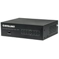 thumbnail image 3 of Intellinet 8-Port Gigabit Ethernet PoE+ Switch | 60W, VLAN, Fanless, Desktop | NDAA-compliant, 3 of 9