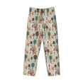 thumbnail image 4 of Balery Squirrels and Trees print Men's Pajama Pants,Ultra Lightweight Pjs,Lounge Pant-, 4 of 9