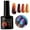 E, variant on Mood Color Changing Gel Nail Polish - Shimmer Glitter Mood Nail Polish, Thermal Color Change Gel, Soak off Glitter Gel Polish, Ombre Nail Art Kit, Christmas Valentine Birthday Gift Makeup Organizers