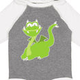 thumbnail image 4 of Inktastic Green Dragon Boys or Girls Long Sleeve Baby Bodysuit, 4 of 5