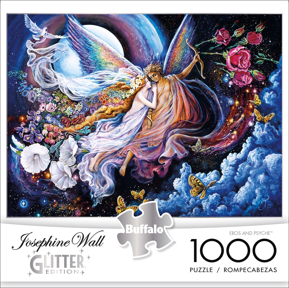 Buffalo Games Josephine Wall Glitter Soul of a Unicorn 1000 PC Puzzle for sale online 
