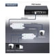 thumbnail image 4 of 2 Port Waterproof POE Repeater IP66 10/100Mbps 1 to 2 PoE Extender with IEEE802.3Af/At 48V Outdoor f, 4 of 5
