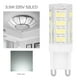 thumbnail image 3 of Fuente de luz LED regulable 3,5 W 220 V 52 LED para lámpara de cristal lámpara de techo lámpara blanca fría G9, 3 of 5