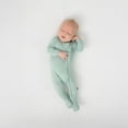 thumbnail image 3 of Kyte Baby Zippered Footie in Sage, 3 of 10