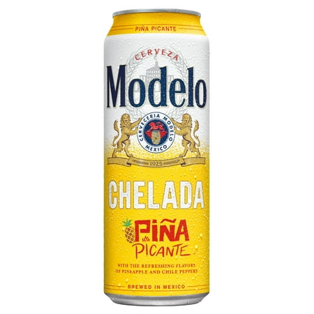 Modelo Chelada Pina Picante Mexican Import Flavored Beer, 24 fl oz - 1 Aluminum Can, 3.5% ABV