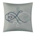 thumbnail image 5 of Chic Home Emery 7 Piece Comforter Set Casual Country Chic Pleated Bed in a Bag - Sheet Set Decorative Pillows Sham Included - Twin 66x90", Grey, 5 of 7