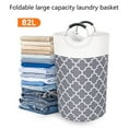 thumbnail image 5 of Clearance Storage 82L Laundry Basket, ZKCCNUK Large Laundry Hamper With Long Reinforced Handles, Collapsible Freestanding Clothes Hamper, Basket for Bedroom Bathroom Storage Containers for Home GY, 5 of 8