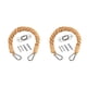 thumbnail image 1 of Cateissary Portarrollos de papel higiénico, papel higiénico, cuerda de cáñamo, soporte montado en la pared para lavabo, tipo cuerda de cáñamo Cuerda de cáñamo 2piezas Cateissary CBP157071, 1 of 6