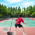 thumbnail image 2 of jinwen Portable Badminton Trainer Device Stretch Automatic Adjustable Professional Solo 1 Badminton, 2 of 9