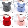 thumbnail image 2 of Unisex Baby Beanie Hat Autumn/Winter Knitted Hat with Ear for Baby Boys Girls 0-12 Months, 2 of 4