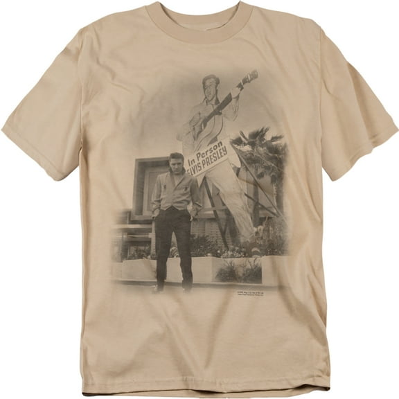 Elvis Presley T-Shirt Larger Than Life Unisex Graphic Tee For Men & Women