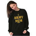 thumbnail image 5 of US Army Mom Military Support Ribbon Women Crewneck Sweatshirt Brisco Brands S, 5 of 6