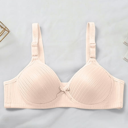 

kpoplk Bras For Women Women s Front Closure Plus Size Full Coverage Lace Underwire Racerback Bra(Beige)