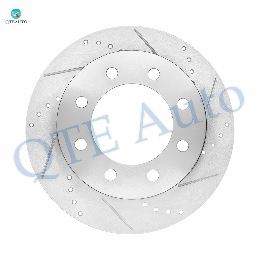 Front Drilled Slotted Brake Disc Rotors 353mm For 2003-2008 Dodge RAM 2500