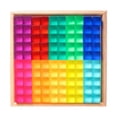 thumbnail image 4 of Juego de bloques de construcción con forma de cubo, cubos de resina con percepción de color transparente, juego de apilamiento para niños y niñas, reg, 4 of 8