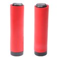 thumbnail image 1 of Soidarity Prácticos puños para bicicleta, manillar de bicicleta con luz roja/negra, antideslizante, para montar al aire libre, deportes, mango Ciclismo Rojo, 1 of 6