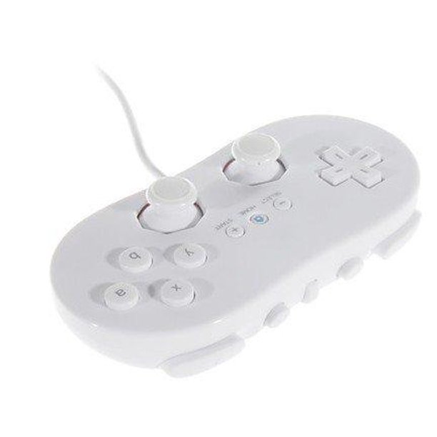 Wii Classic Controller for Nintendo Wii White