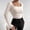 Khaki, variant on Womens Long Sleeve Scoop Neck Ribbed Knit Fitted Casual Tops Tee Slim Basic Shirts Gear up for greatness for less