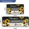 thumbnail image 4 of Sunflower Kitchen Rugs - Kitchen Mat Set of 2, Sunflower Decor Sunflower Rugs for Kitchen, Country Sunflower Kitchen Decor Accessories Things - Sunflower Rugs and Mats, Kitchen Rugs Sunflower, 4 of 5
