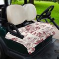 thumbnail image 2 of Golf Cart Seat Covers for 2 Seater,Red Garden Vintage Soft Microfiber Cart Seat Towel Blanket,Modern Art Building Boat Tree Absorbent Breathable Non Slip Bench Seats Protector for Golf Course 51"x31", 2 of 9