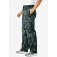 thumbnail image 3 of KingSize Men's Big & Tall Fleece Cargo Sweatpants, 3 of 5