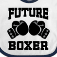 thumbnail image 4 of Inktastic Boxing Future Boxer Boys or Girls Baby Bib, 4 of 4
