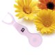 thumbnail image 3 of EeaseMX Palillo de hilo dental con carrete integrado y núcleo de repuesto de hilo dental plano (rosa), 3 of 7