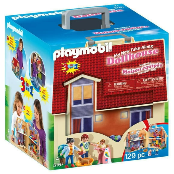 PLAYMOBIL Take Along Modern Doll House 5167 Play Set