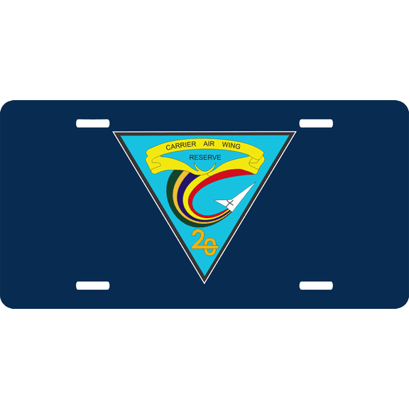 Carrier Air Wing 20 License Plate