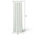 thumbnail image 6 of Mainstays Kids Meadow Print Light Filtering Tie Top Single Curtain Panel, 38" W x 95" L, 6 of 6