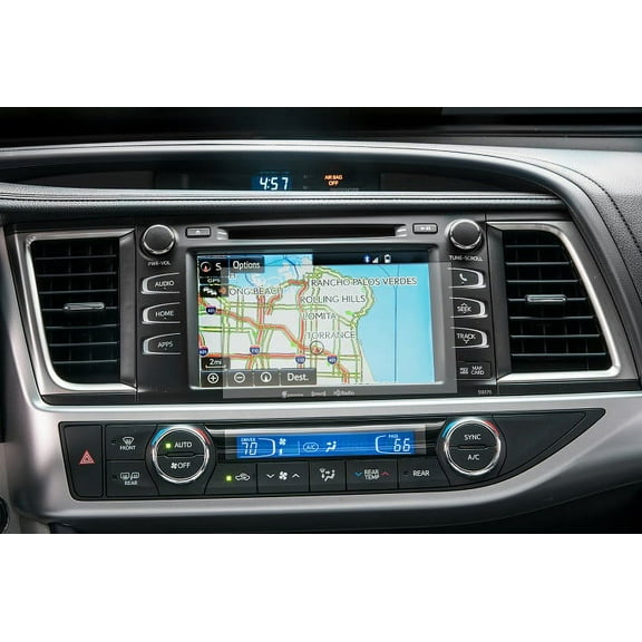 PcProfessional Screen Protector (Set of 2) for 2016 2017 2018 Toyota Highlander LE Plus XLE Limited 8" Entune Touch Screen Display Navigation System Anti Glare Anti Scratch Filters UV