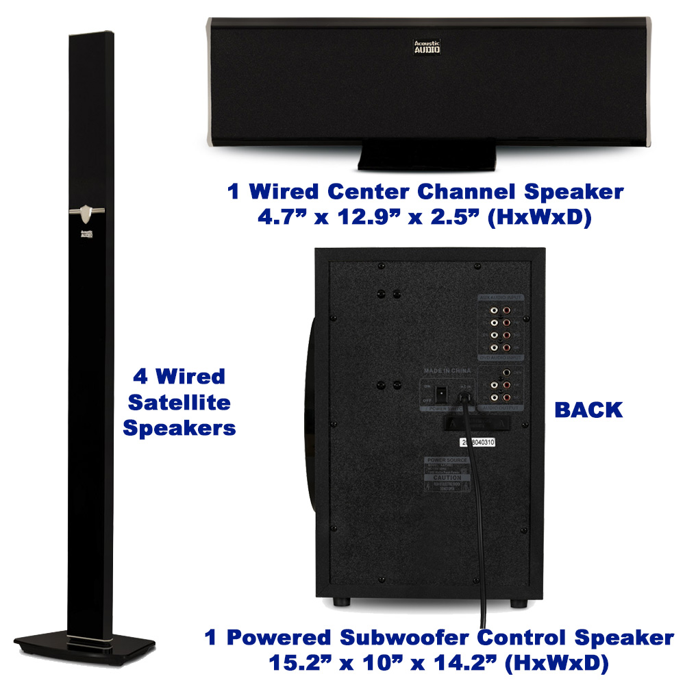 5.1 home theater with optical input