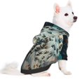 thumbnail image 2 of Balery Moon Flower White Owl Sudadera con Capucha para Perros Pequeños – Ropa para Mascotas, Disfraz para Perros y Gatos, Ideal para Fiestas y Cosplay-XX-Large, 2 of 7