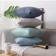 thumbnail image 5 of Paquete de 2 fundas de almohada rectangulares decorativas de lino, fundas de almohada, decoración del hogar, decoración para sofá, cama, silla, 5 of 5