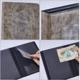thumbnail image 6 of 2PCS 4 Inch PU Leather Photo Album Gray Photocard Binder Picture Holder 128 Pockets Family Wedding Film Photo Paper Book Card Memory Collector Postcards Artwork Display Storage Supplies, 6 of 9