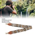 thumbnail image 4 of Vintage Embroidered Camera Strap, Adjustable Woven Camera Strap, Thickened Polyester Webbing, Press Lock Buckle, For Digital Slr Cameras, Photographer Gift Birthday Gift, 4 of 8